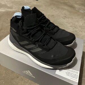 Adidas Terrex Gore-Tex Black Hiking Shoes High Top